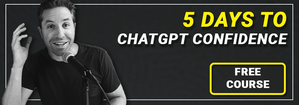 5 days to chatgpt confidence banner