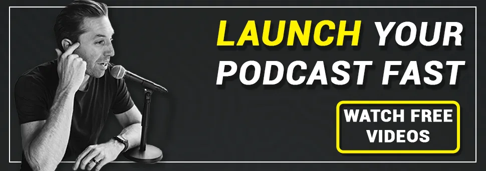 podcast launch video